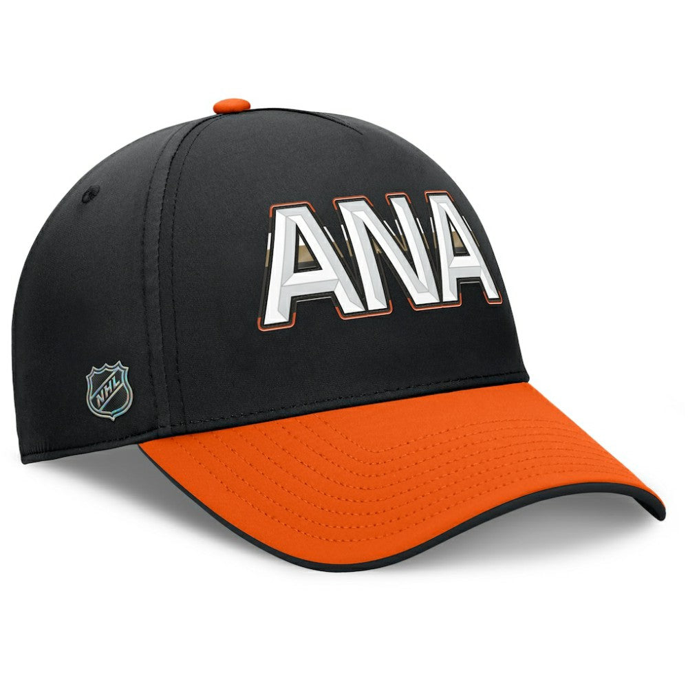 Anaheim Ducks Fanatics Authentic Pro Rink Team Code Flex Hat - Black/Orange - NHL