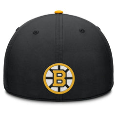 Boston Bruins Fanatics Authentic Pro Rink Team Code Flex Hat - Black/Gold - NHL