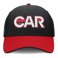 Carolina Hurricanes Fanatics Authentic Pro Rink Team Code Flex Hat - Black/Red - NHL
