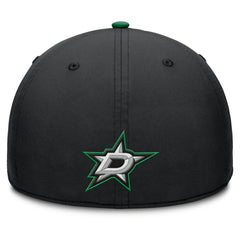 Dallas Stars Fanatics Authentic Pro Rink Team Code Flex Hat - Black/Kelly Green - NHL