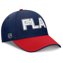Florida Panthers Fanatics Authentic Pro Rink Team Code Flex Hat - Navy/Red - NHL