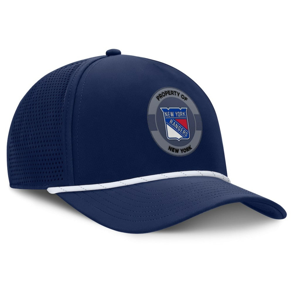 New York Rangers Fanatics Authentic Pro Rink Adjustable Hat - Navy - NHL