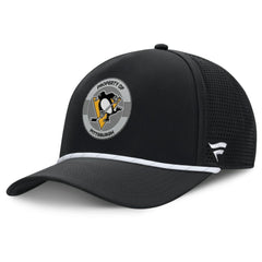 Pittsburgh Penguins Fanatics Authentic Pro Rink Adjustable Hat - Black - NHL
