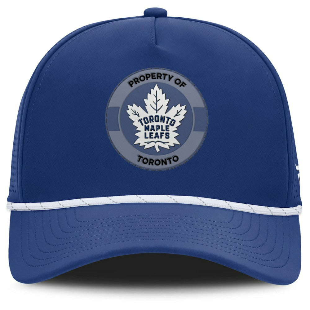 Toronto Maple Leafs Fanatics Authentic Pro Rink Adjustable Hat - Blue - NHL
