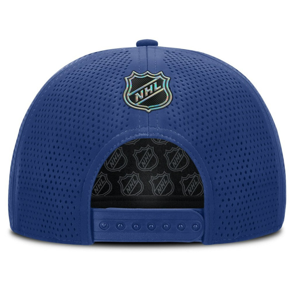 Toronto Maple Leafs Fanatics Authentic Pro Rink Adjustable Hat - Blue - NHL