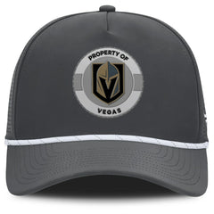 Vegas Golden Knights Fanatics Authentic Pro Rink Adjustable Hat - Charcoal - NHL
