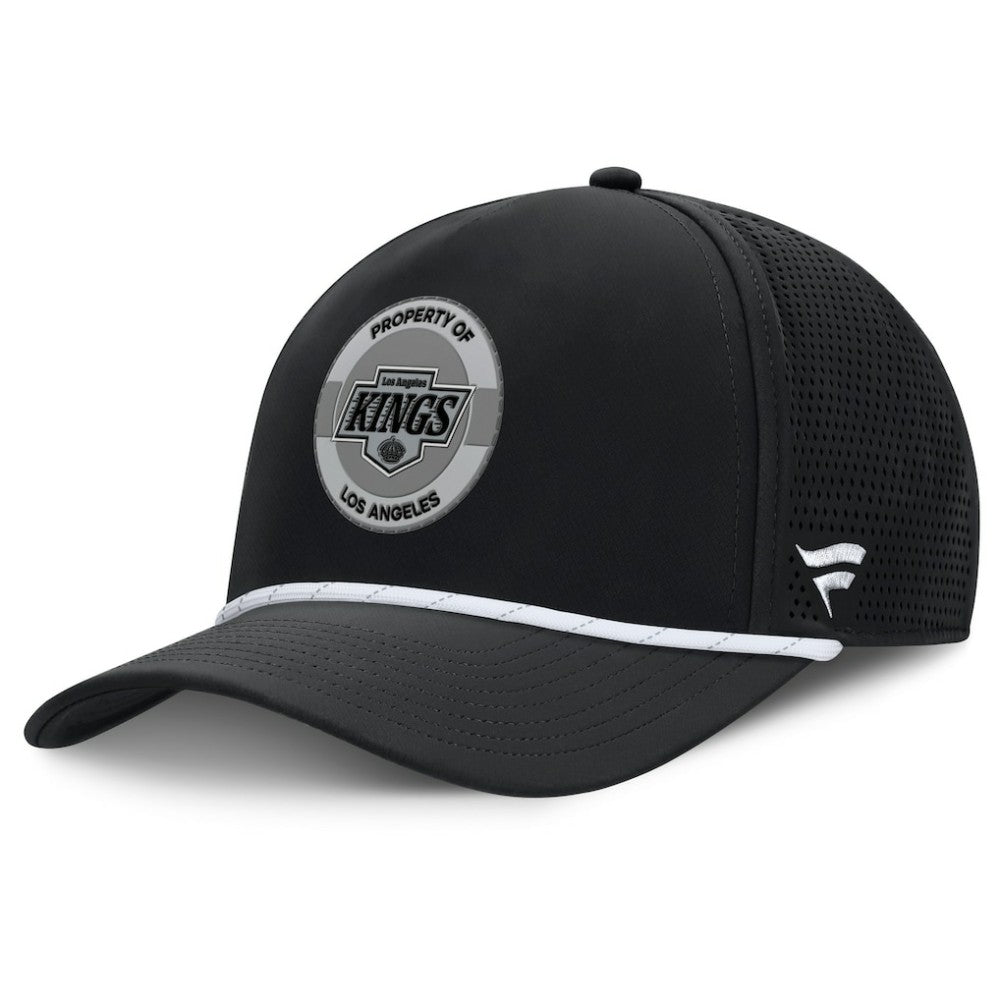 Los Angeles Kings Fanatics Authentic Pro Rink Adjustable Hat - Black - NHL