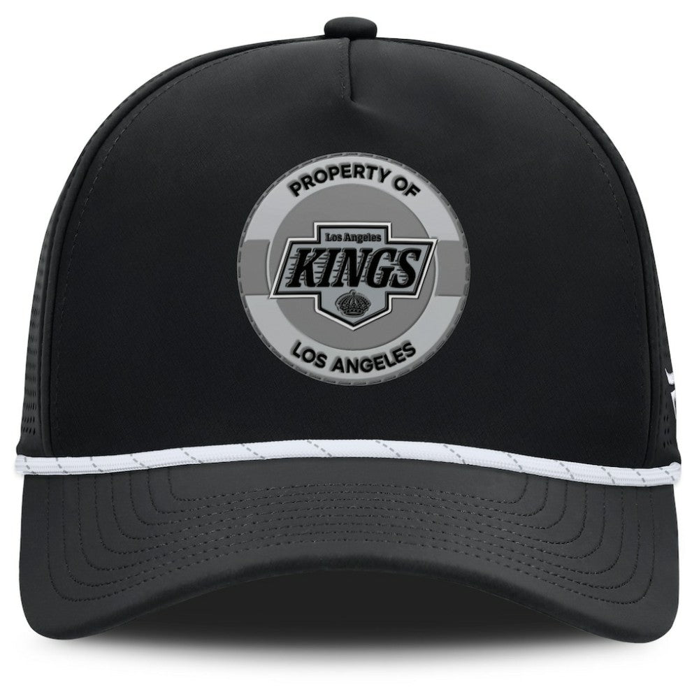 Los Angeles Kings Fanatics Authentic Pro Rink Adjustable Hat - Black - NHL