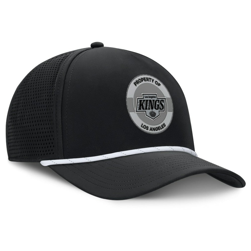 Los Angeles Kings Fanatics Authentic Pro Rink Adjustable Hat - Black - NHL