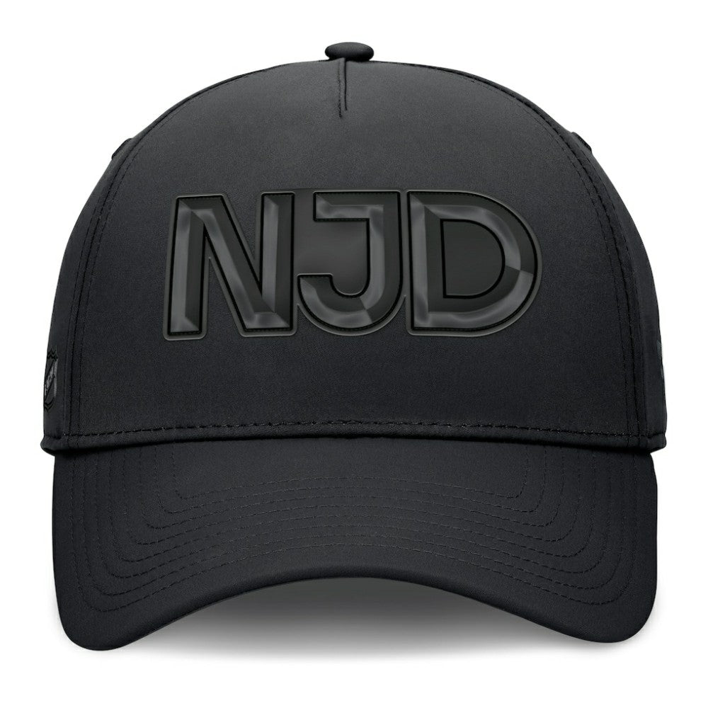 New Jersey Devils Fanatics Authentic Pro Road Team Code Flex Hat - Black - NHL