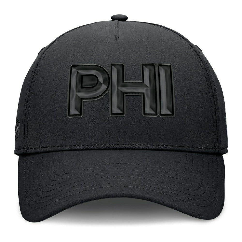 Philadelphia Flyers Fanatics Authentic Pro Road Team Code Flex Hat - Black - NHL