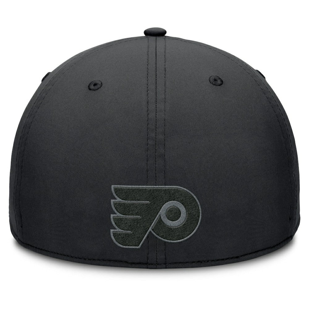 Philadelphia Flyers Fanatics Authentic Pro Road Team Code Flex Hat - Black - NHL