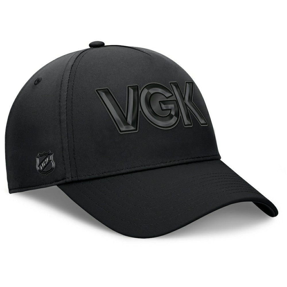 Vegas Golden Knights Fanatics Authentic Pro Road Team Code Flex Hat - Black - NHL