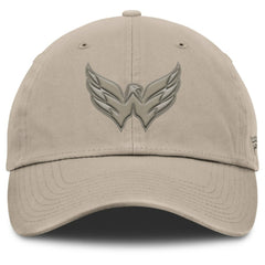 Washington Capitals Fanatics Authentic Pro Road Adjustable Hat - Tan - NHL