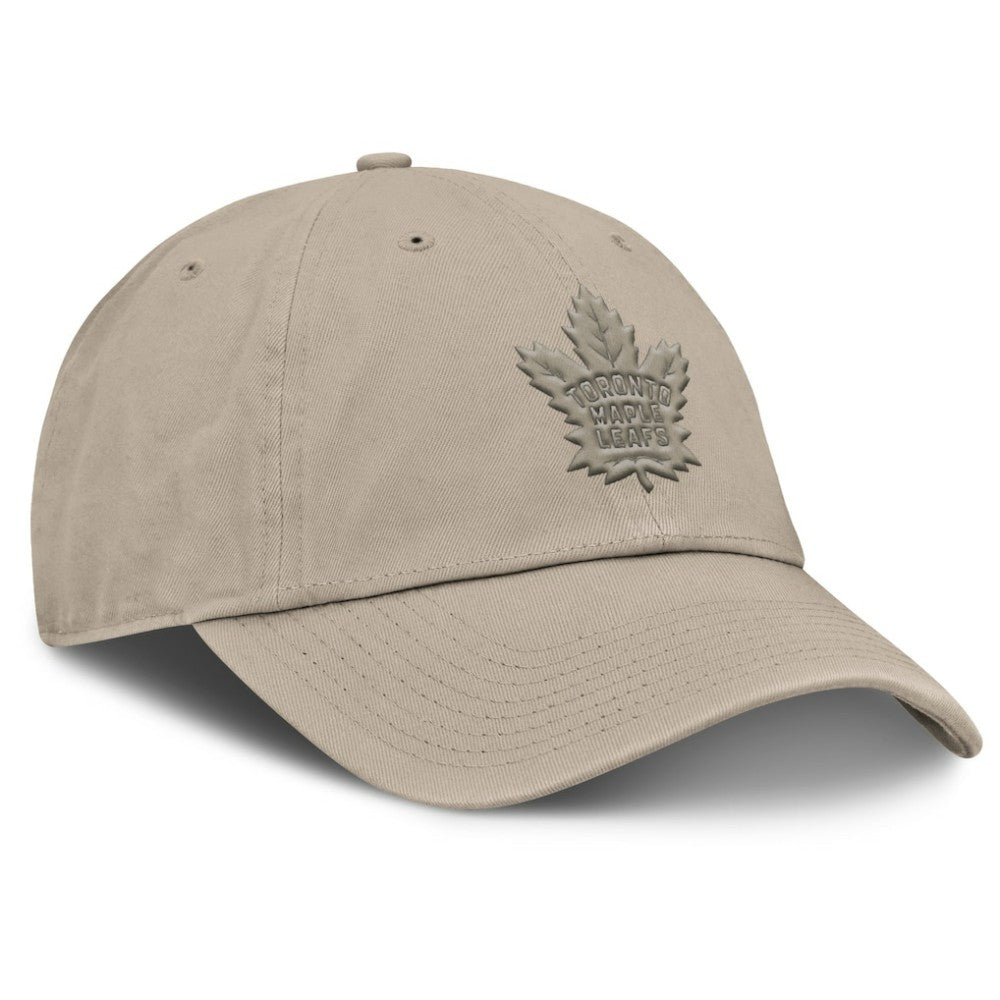 Toronto Maple Leafs Fanatics Authentic Pro Road Adjustable Hat - Tan - NHL