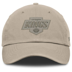 Los Angeles Kings Fanatics Authentic Pro Road Adjustable Hat - Tan - NHL