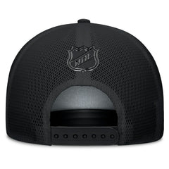 Boston Bruins Fanatics Authentic Pro Road Team Code Trucker Adjustable Hat - Black - NHL
