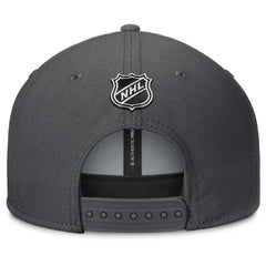 Vegas Golden Knights Fanatics Authentic Pro Rink Lockup Snapback Hat - Charcoal - NHL