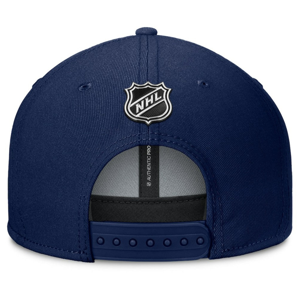 New York Rangers Fanatics Authentic Pro Rink Lockup Snapback Hat - Navy - NHL