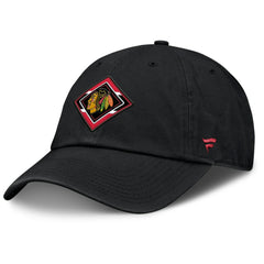 Chicago Blackhawks Fanatics Women's Authentic Pro Rink Adjustable Hat - Black - NHL