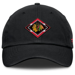 Chicago Blackhawks Fanatics Women's Authentic Pro Rink Adjustable Hat - Black - NHL