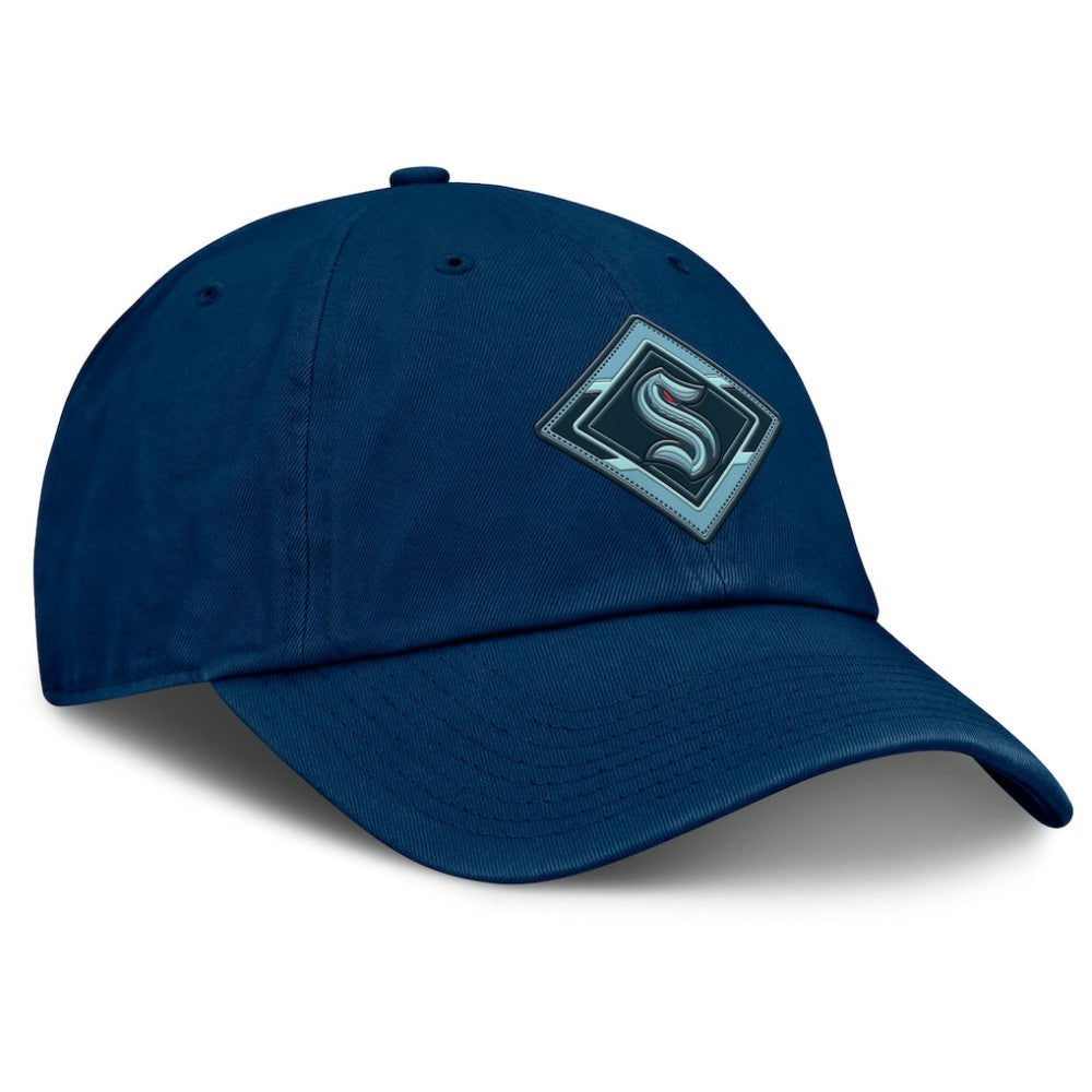Seattle Kraken Fanatics Women's Authentic Pro Rink Adjustable Hat - Deep Sea Blue - NHL
