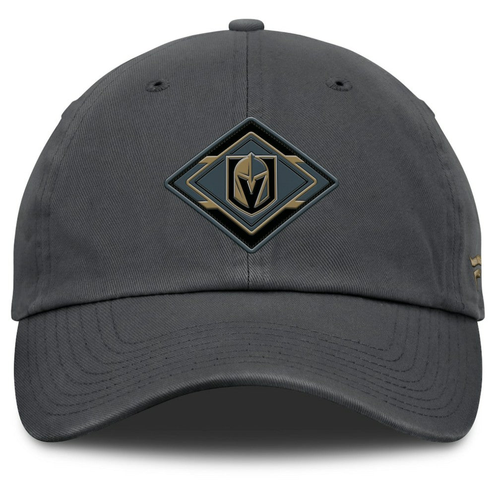 Vegas Golden Knights Fanatics Women's Authentic Pro Rink Adjustable Hat - Charcoal - NHL