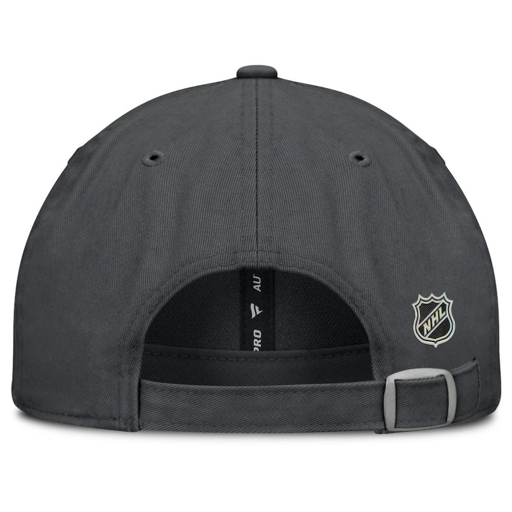 Vegas Golden Knights Fanatics Women's Authentic Pro Rink Adjustable Hat - Charcoal - NHL