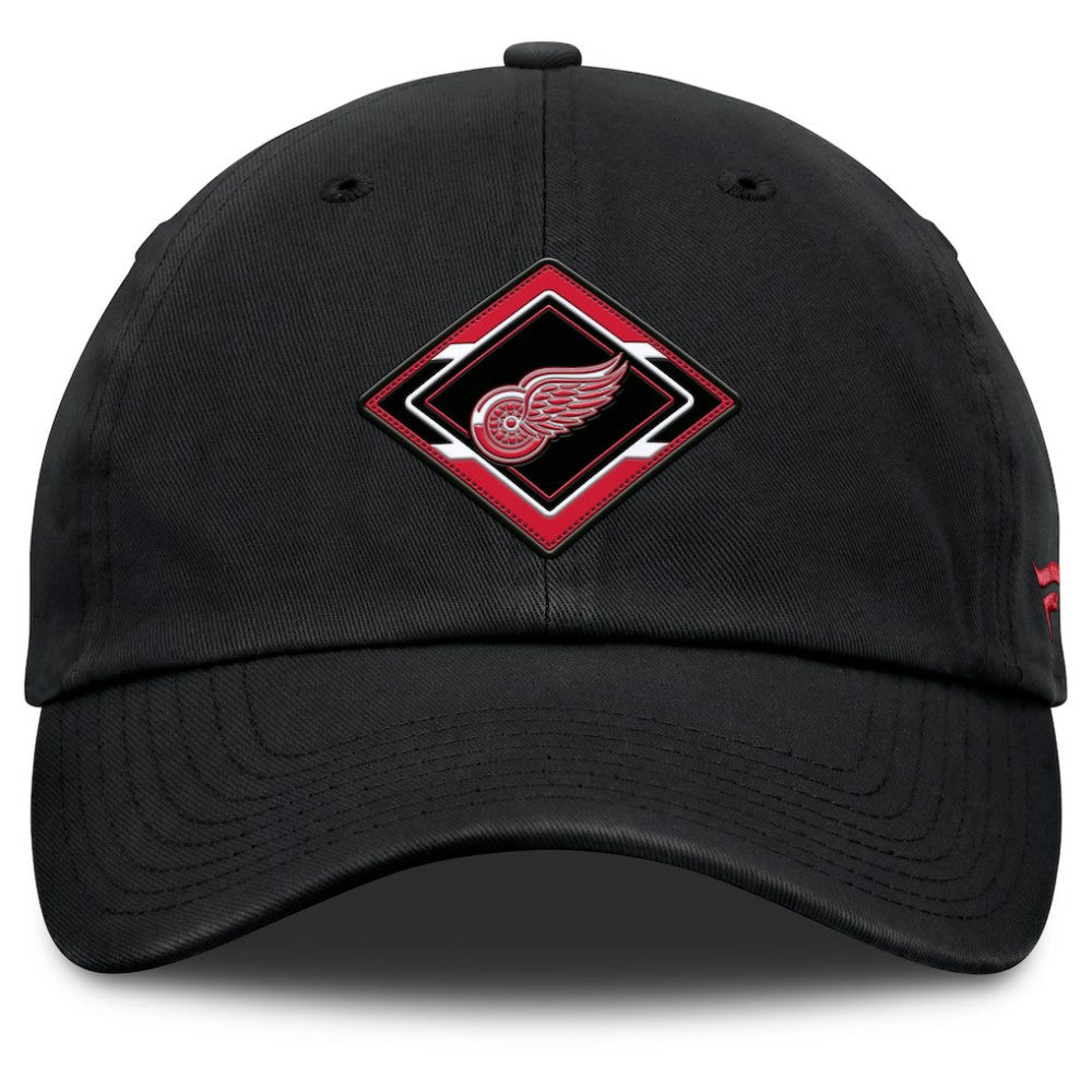 Detroit Red Wings Fanatics Women's Authentic Pro Rink Adjustable Hat - Black - NHL