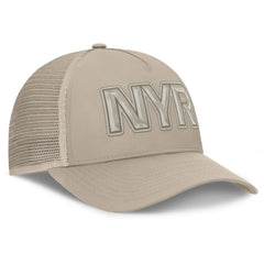 New York Rangers Fanatics Women's Authentic Pro Road Trucker Adjustable Hat - Tan - NHL