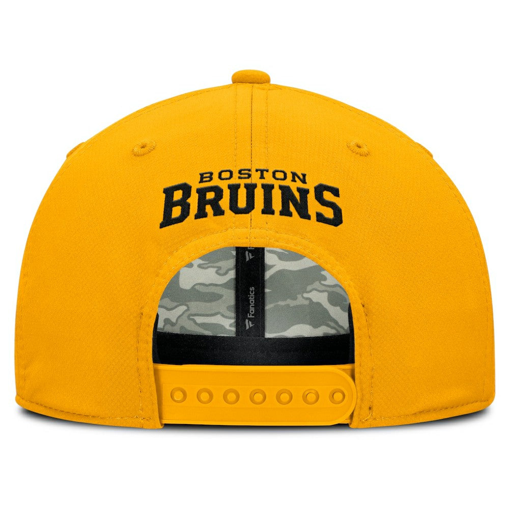 Boston Bruins Fanatics Homage Adjustable Hat - Gold - NHL
