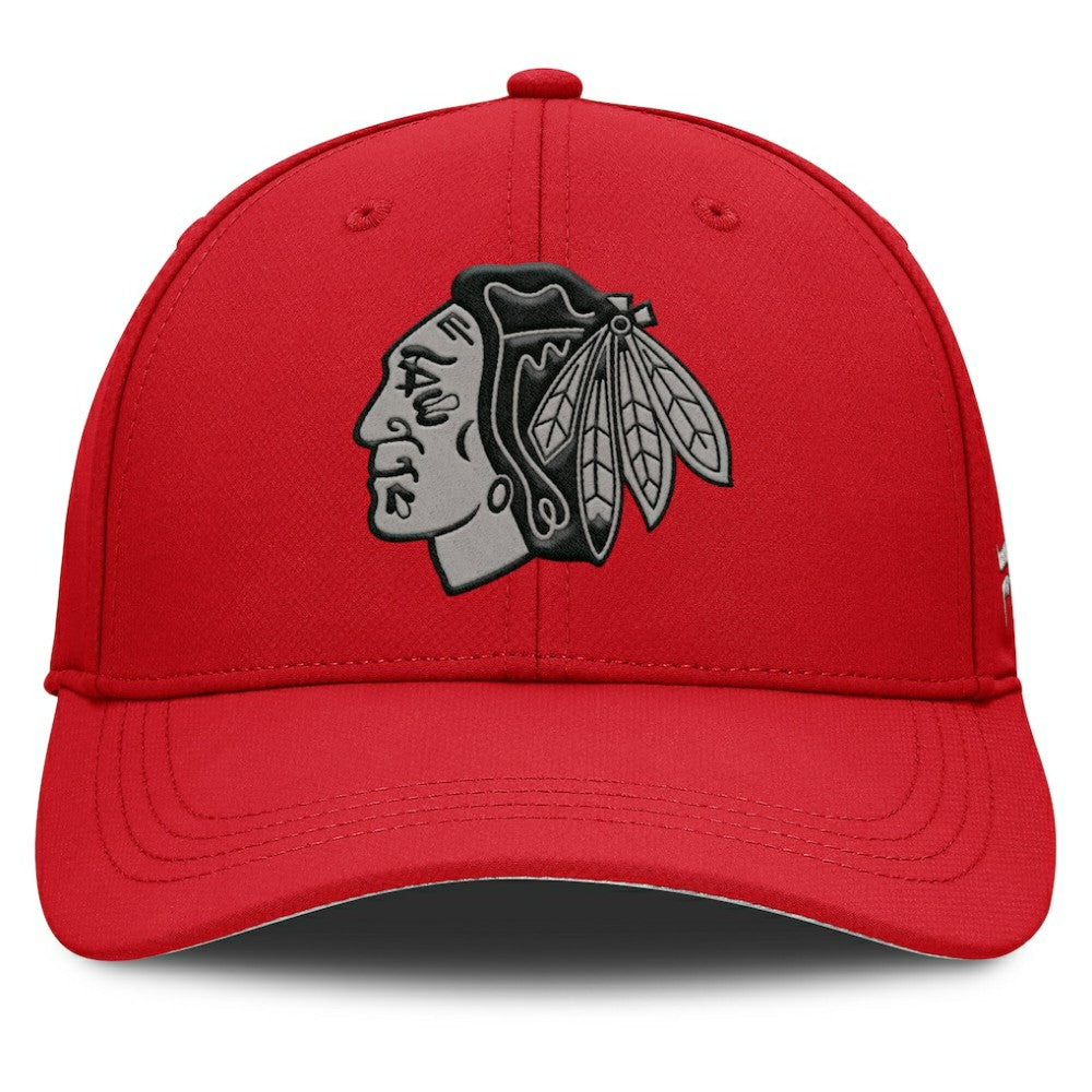 Chicago Blackhawks Fanatics Homage Adjustable Hat - Red - NHL
