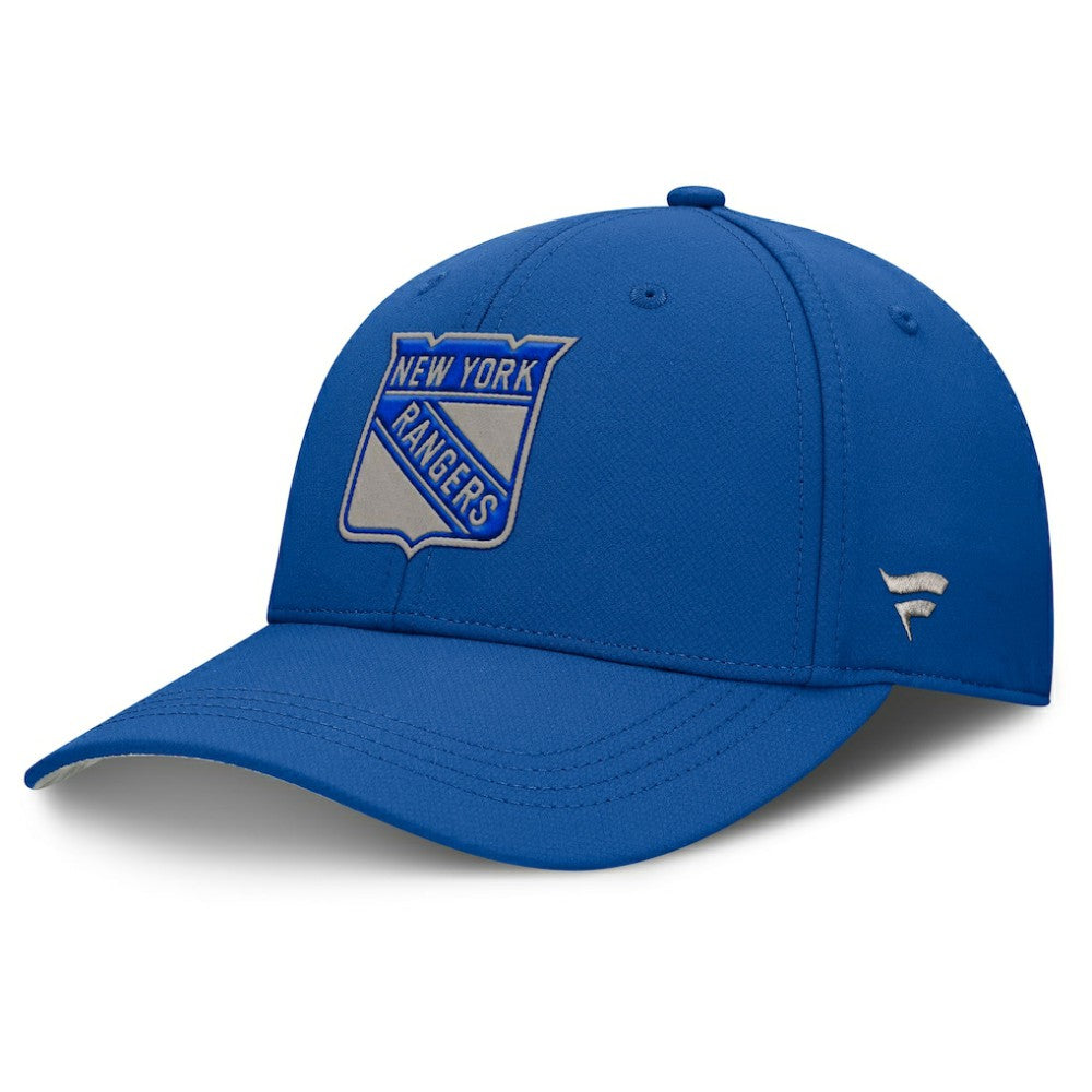 New York Rangers Fanatics Homage Adjustable Hat - Blue - NHL