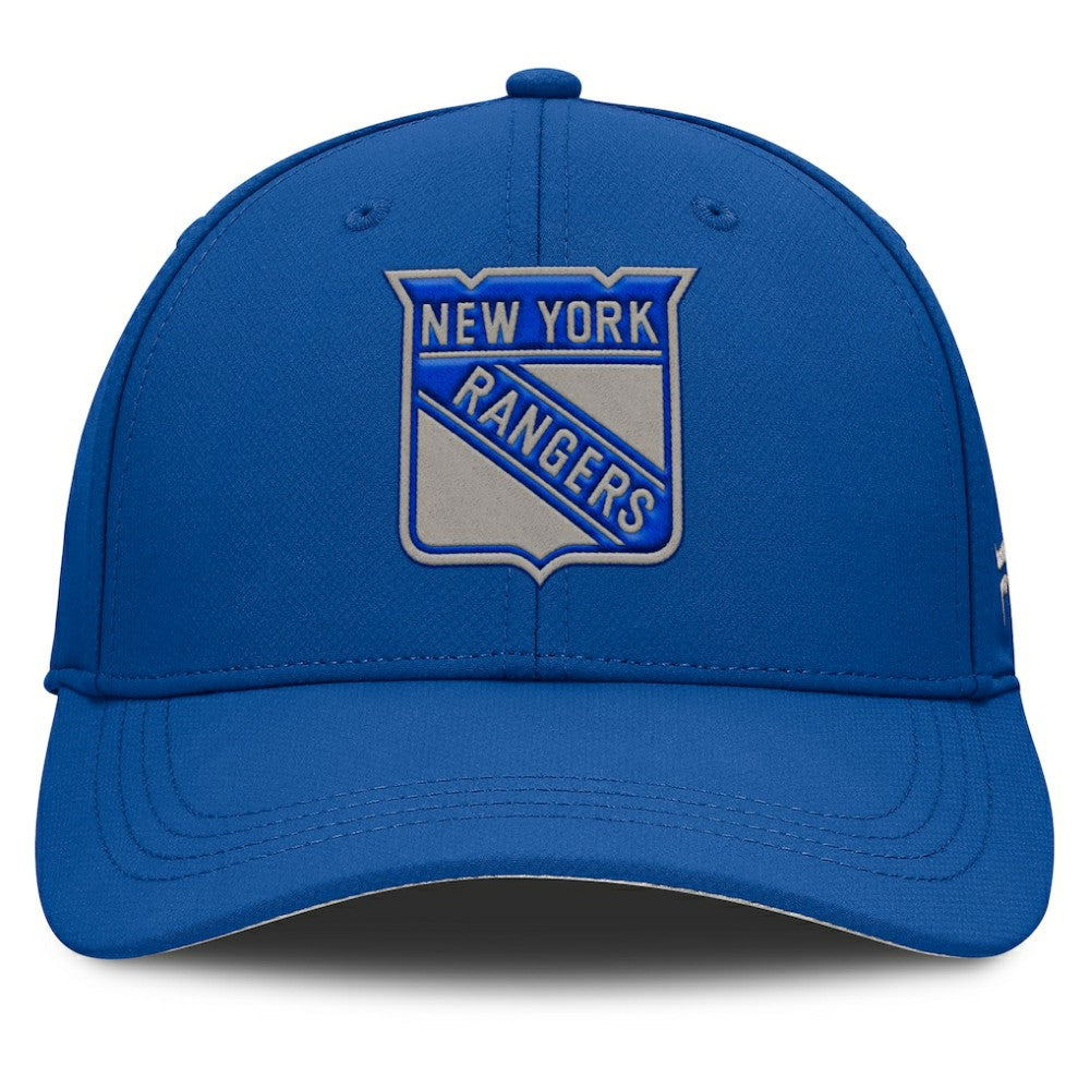 New York Rangers Fanatics Homage Adjustable Hat - Blue - NHL