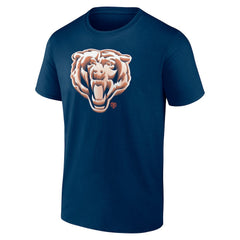 Chicago Bears Chrome Dimension T-Shirt Navy | NFL