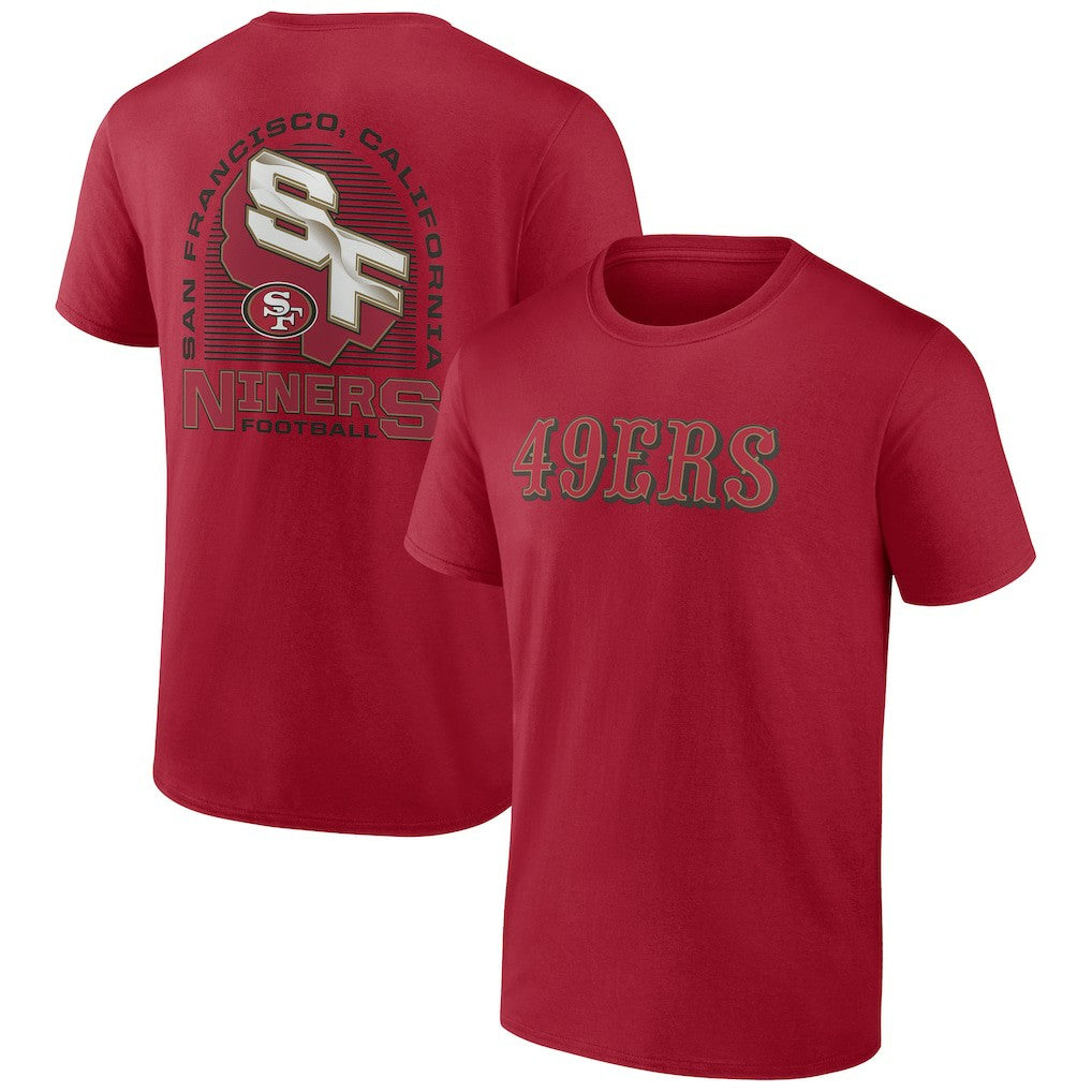 San Francisco 49ers Home Field Advantage T-Shirt Scarlet | NFL