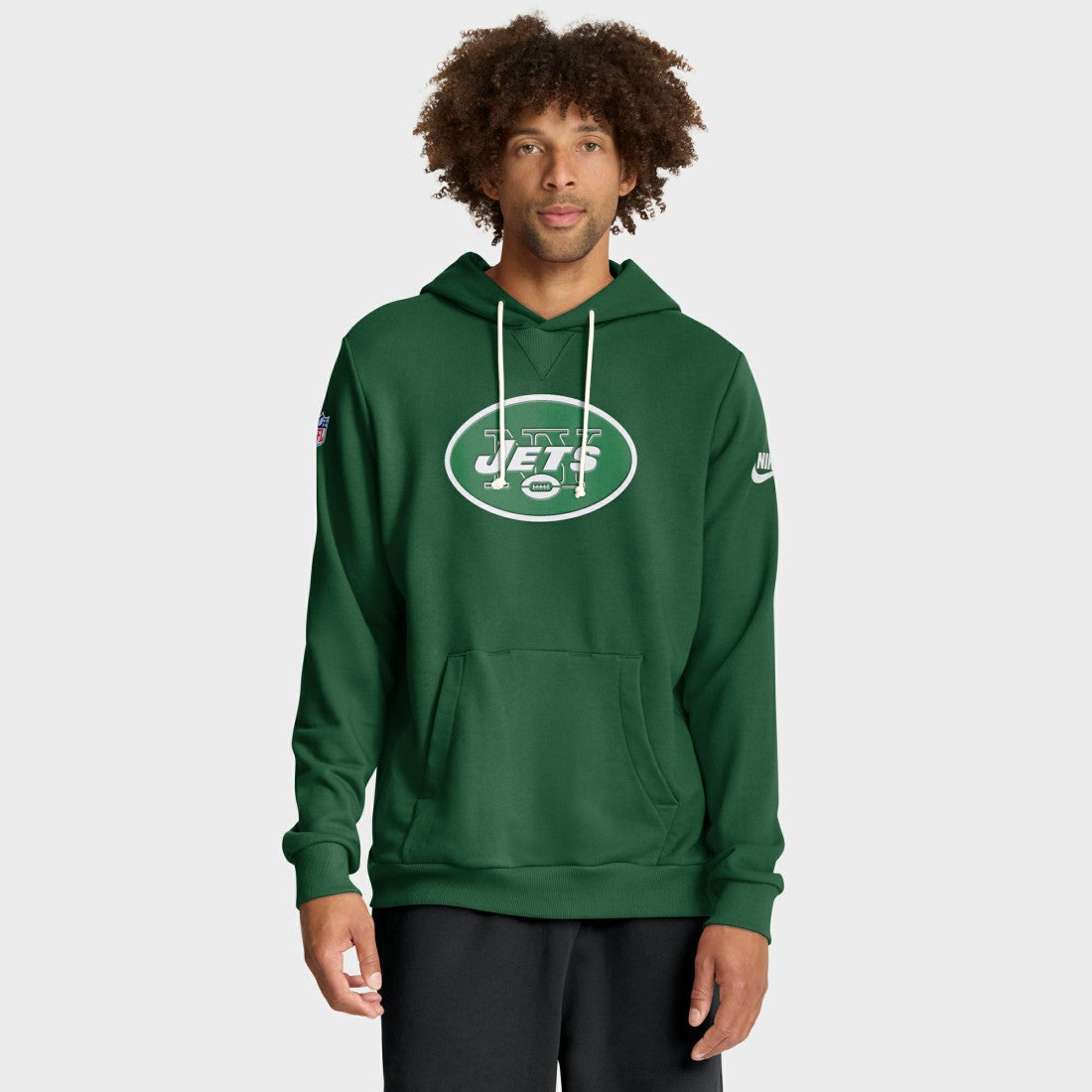 New York Jets Sideline Standard Issue Alt 2 Dri-FIT Hoodie Green | Nike for Sale