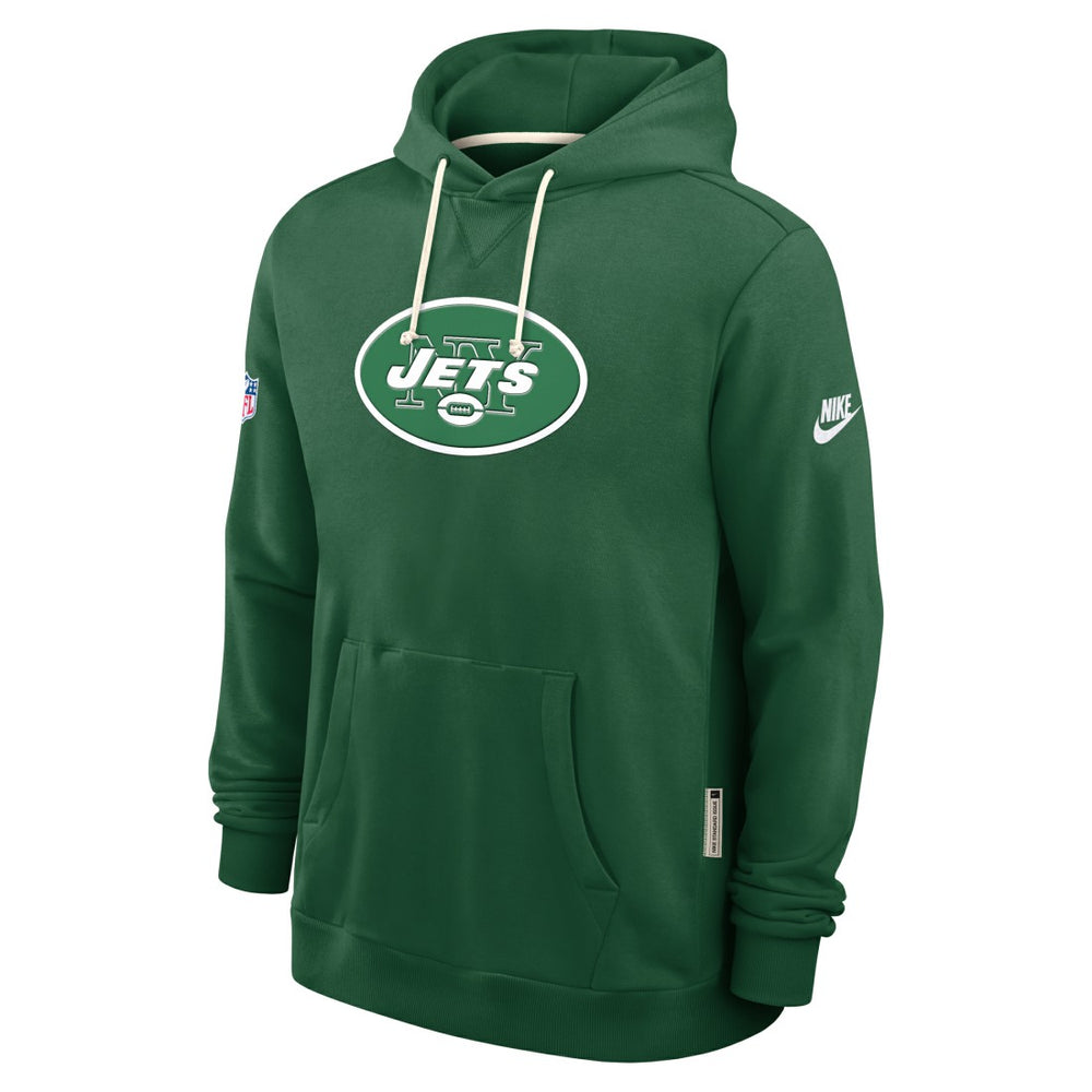 New York Jets Sideline Standard Issue Alt 2 Dri-FIT Hoodie Green | Nike for Sale