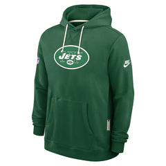 New York Jets Sideline Standard Issue Alt 2 Dri-FIT Hoodie Green | Nike for Sale