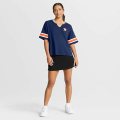 Houston Astros Fanatics Women's Curl Route T-Shirt - MLB