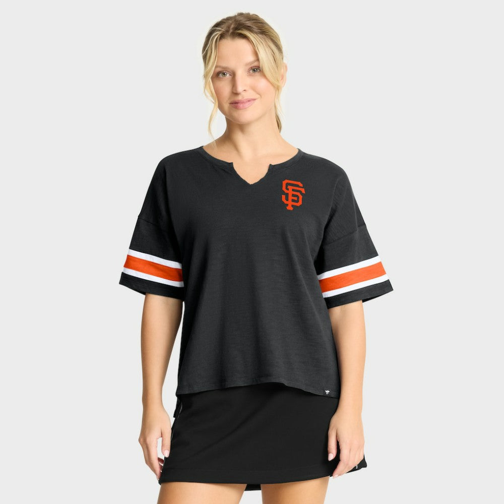 San Francisco Giants Fanatics Women's Curl Route T-Shirt - MLB