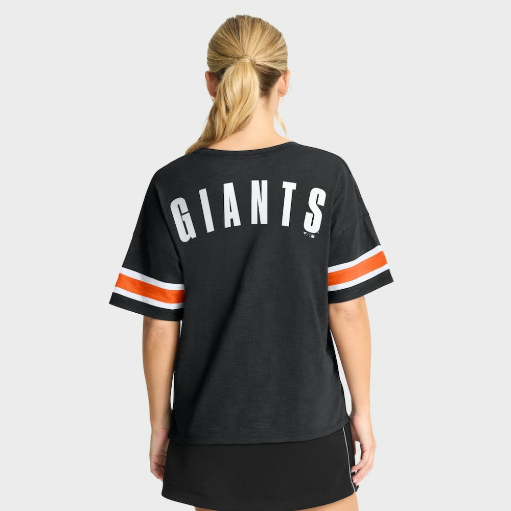 San Francisco Giants Fanatics Women's Curl Route T-Shirt - MLB