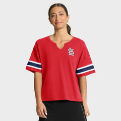 St. Louis Cardinals Fanatics Women's Curl Route T-Shirt - MLB