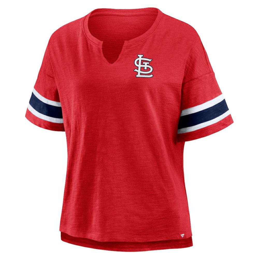 St. Louis Cardinals Fanatics Women's Curl Route T-Shirt - MLB