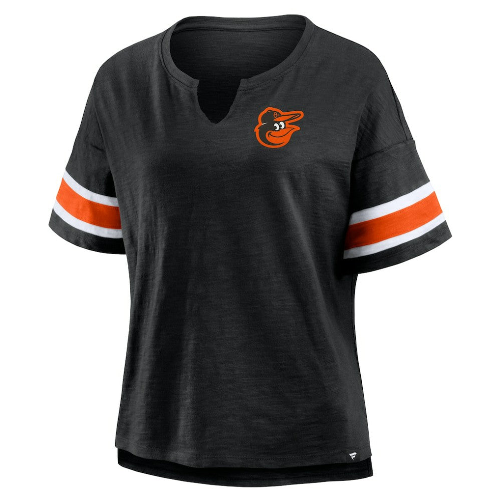 Baltimore Orioles Fanatics Women's Curl Route T-Shirt - MLB