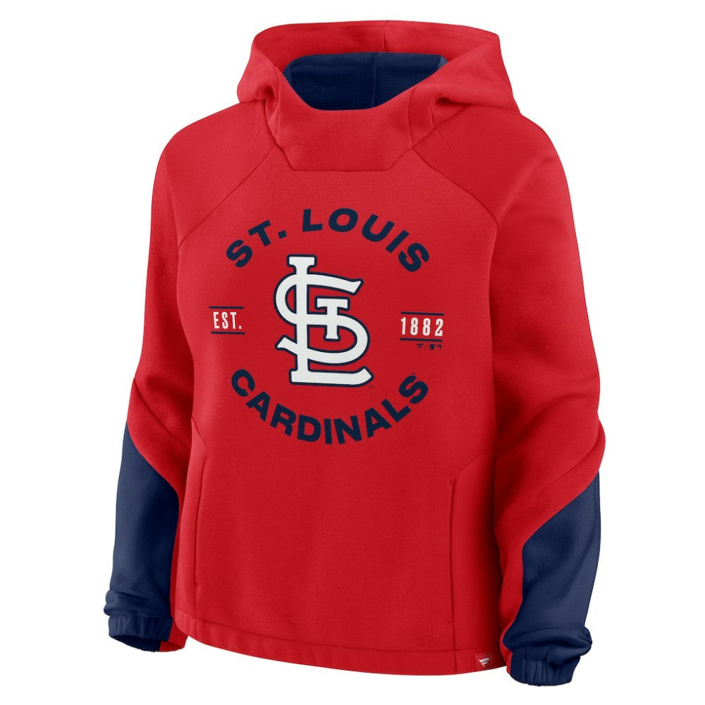 St. Louis Cardinals Fanatics Women's Oversized Time to Win Pullover Hoodie - MLB