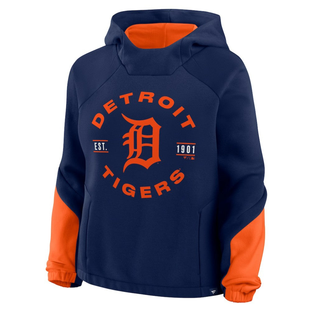 Detroit Tigers Fanatics Women's Oversized Time to Win Pullover Hoodie - MLB