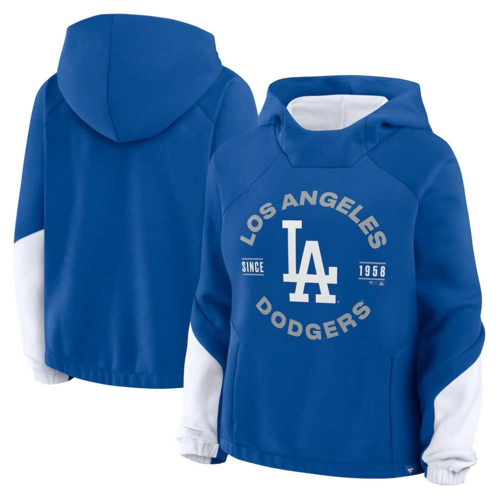 Los Angeles Dodgers Fanatics Women's Oversized Time to Win Pullover Hoodie - MLB