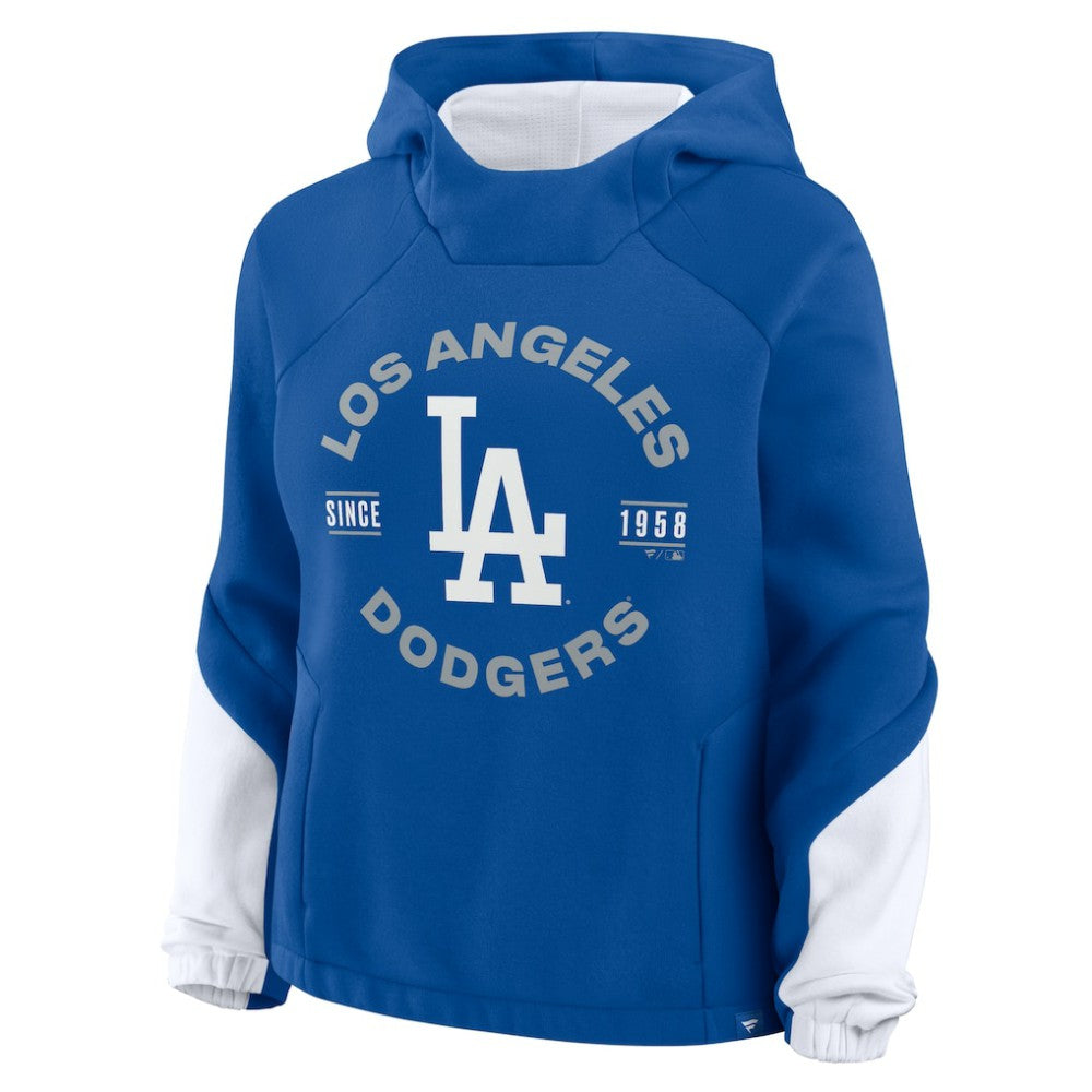 Los Angeles Dodgers Fanatics Women's Oversized Time to Win Pullover Hoodie - MLB