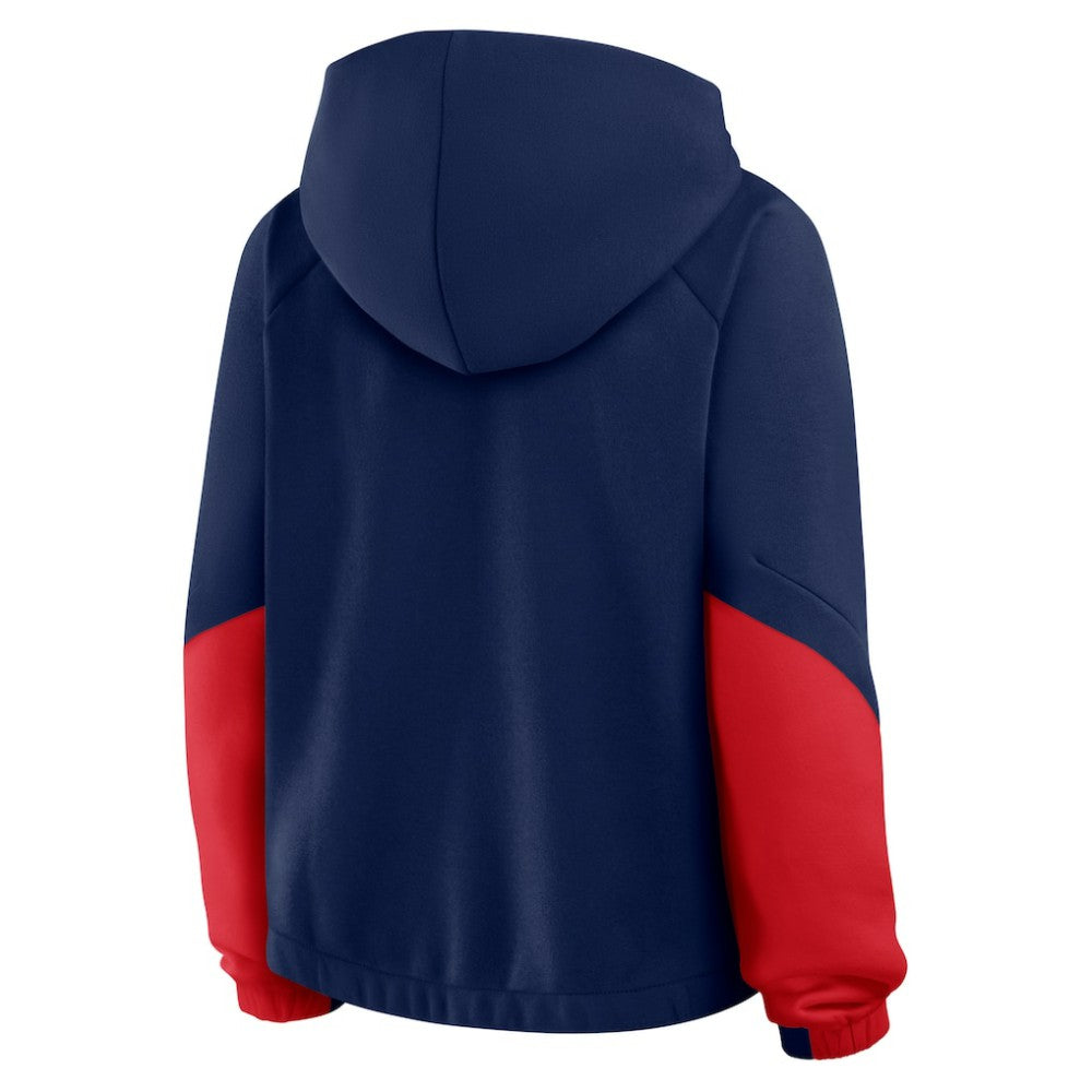 Atlanta Braves Fanatics Women's Oversized Time to Win Pullover Hoodie - MLB